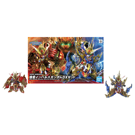 GUNDAM - SDW Heroes Wukong Impulse Gundam DX Set - Model Kit
