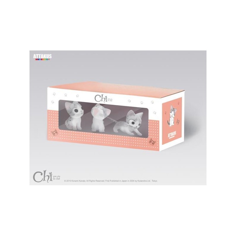 CHI - Box de 3 figurines n°1 - 4cm