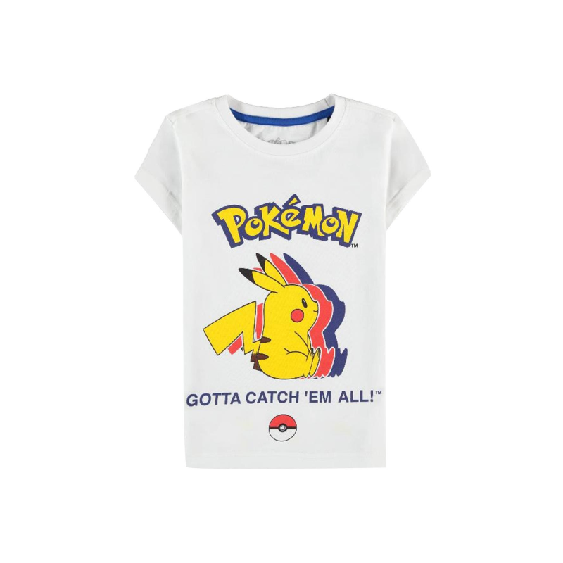 POKEMON - Pika Silhouette - T-Shirt Kids (158/164)