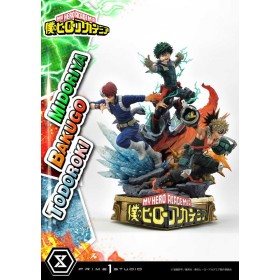 MY HERO ACADEMIA - Midoriya, Bakugo & Todoroki - Statuette 69cm