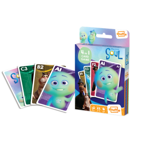 DISNEY SOUL - Jeu de cartes 4 en 1