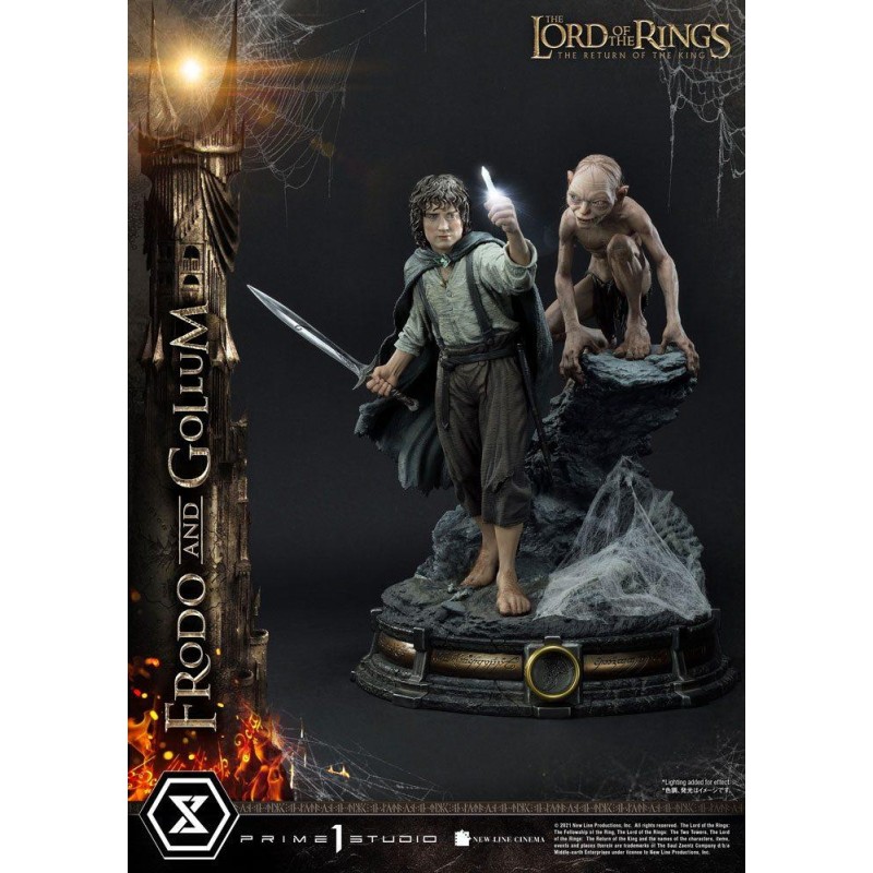 LE SEIGNEUR DES ANNEAUX - Frodo & Gollum Bonus Ver. - Statuette 46cm LE SEIGNEUR DES ANNEAUX - Frodo & Gollum Bonus Ver. - Statuette 46cm