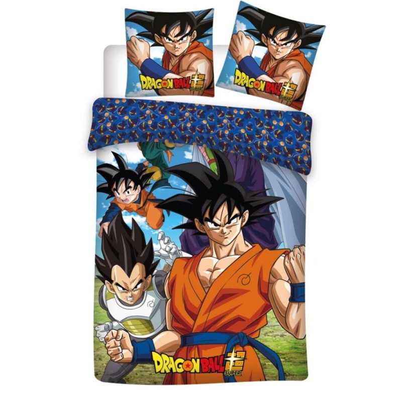 DRAGON BALL - Parure de lit 140x200cm - '100% Coton/Flanelle' DRAGON BALL - Parure de lit 140x200cm - '100% Coton/Flanelle'