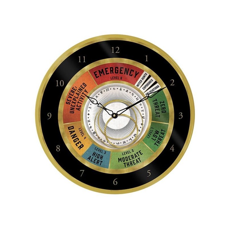 WIZARDING WORLD - Emergency - Horloge en plastique diamètre 25cm WIZARDING WORLD - Emergency - Horloge en plastique diamètre 25cm