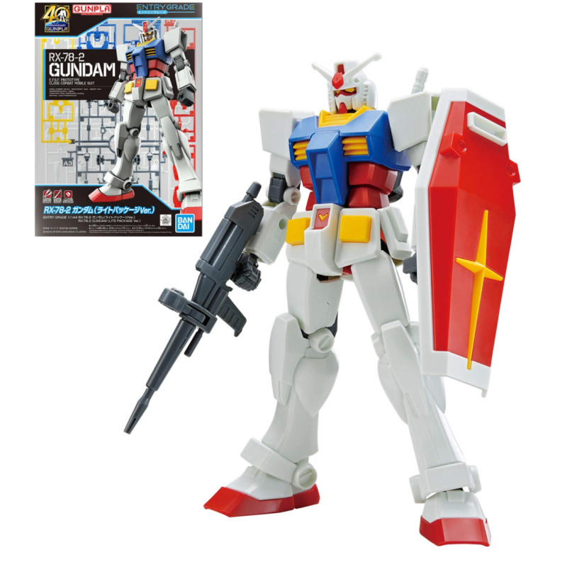 GUNDAM - EG 1/144 RX-78-2 Gundam - Model Kit GUNDAM - EG 1/144 RX-78-2 Gundam - Model Kit
