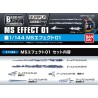 GUNDAM -  Builders Parts HD 1/144 MS Effect 01 - Model Kit