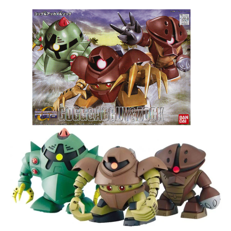 GUNDAM -  BB238 GOGG & Agguy & Zock - Model Kit