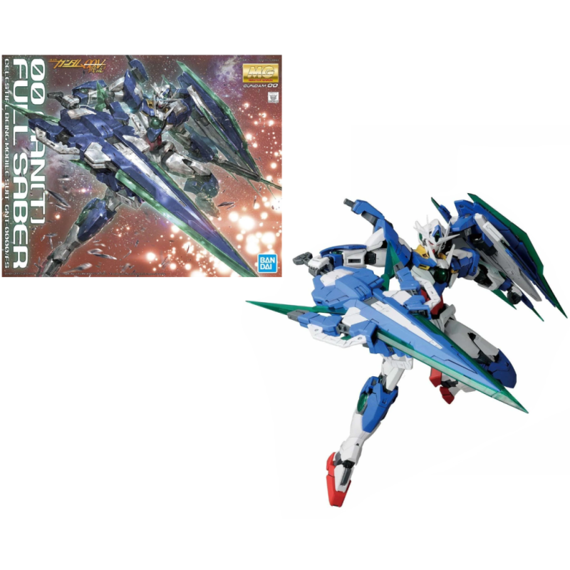 GUNDAM - MG 1/100 00 QAN(T) Full Saber - Model kit GUNDAM - MG 1/100 00 QAN(T) Full Saber - Model kit