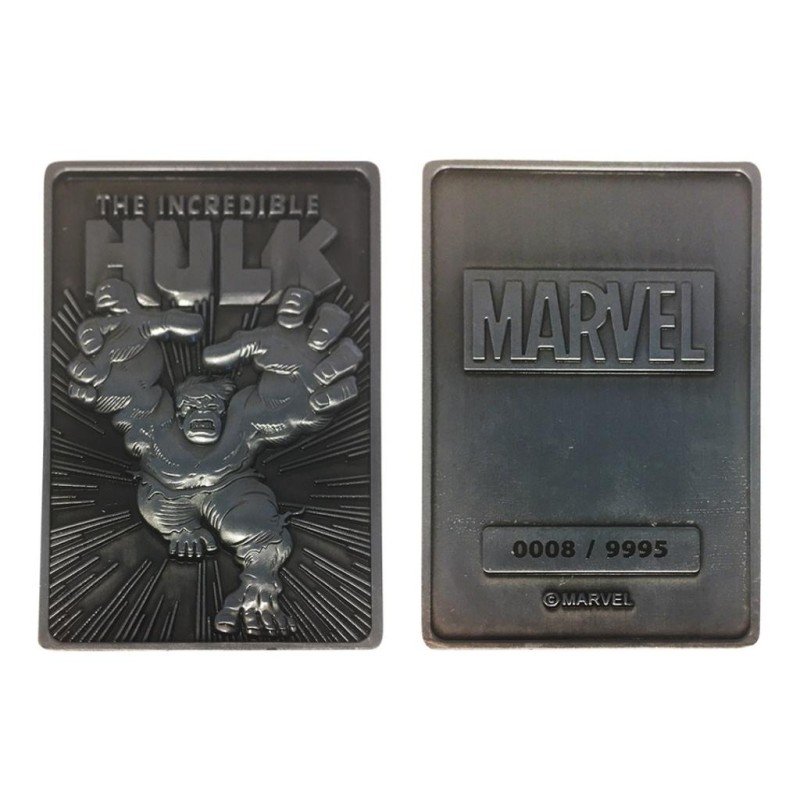 MARVEL - The Hulk - Carte en métal collector MARVEL - The Hulk - Carte en métal collector
