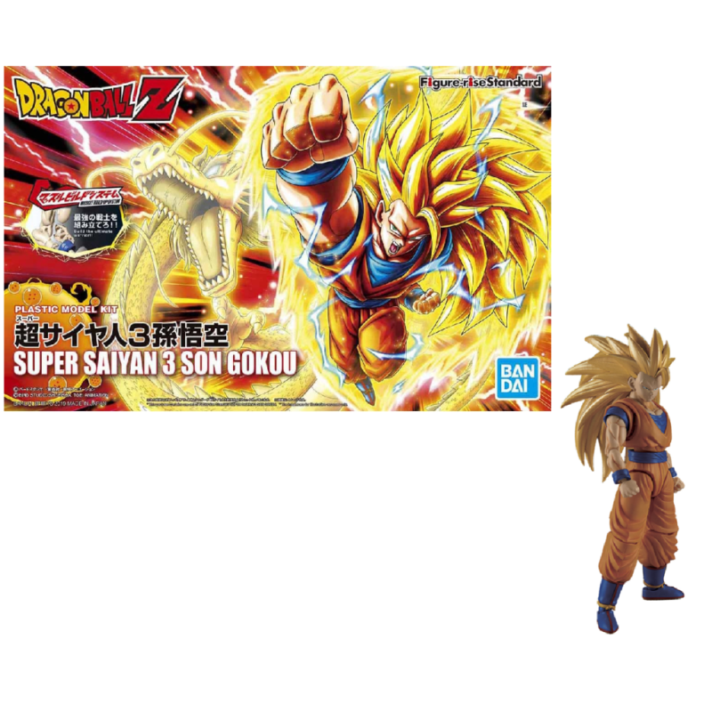 DRAGON BALL - Figure-rise Standard Super Saiyan 3 Son Goku - Model Kit DRAGON BALL - Figure-rise Standard Super Saiyan 3 Son Goku - Model Kit