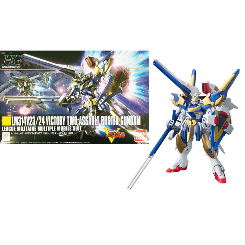 GUNDAM - HGUC 1/144 V2 Assault Buster Gundam - Model Kit GUNDAM - HGUC 1/144 V2 Assault Buster Gundam - Model Kit
