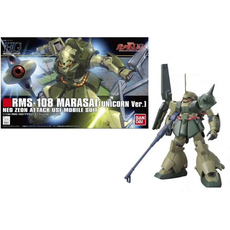 GUNDAM - HGUC 1/144 Marasai (Unicorn Ver.) - Model Kit GUNDAM - HGUC 1/144 Marasai (Unicorn Ver.) - Model Kit