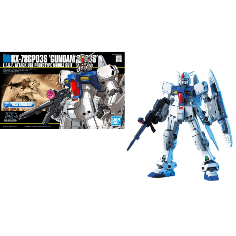 GUNDAM - HGUC 1/144 RX-78GP03S Gundam - Model Kit GUNDAM - HGUC 1/144 RX-78GP03S Gundam - Model Kit