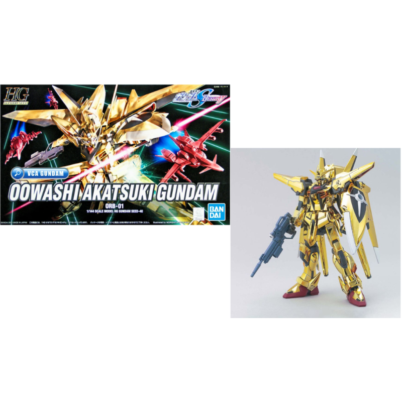GUNDAM - HG Oowashi Akatsuki Gundam - Model Kit GUNDAM - HG Oowashi Akatsuki Gundam - Model Kit