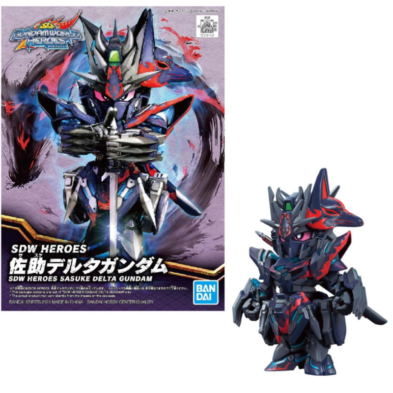 GUNDAM - SDW Heroes Sasuke Delta Gundam - Model Kit GUNDAM - SDW Heroes Sasuke Delta Gundam - Model Kit