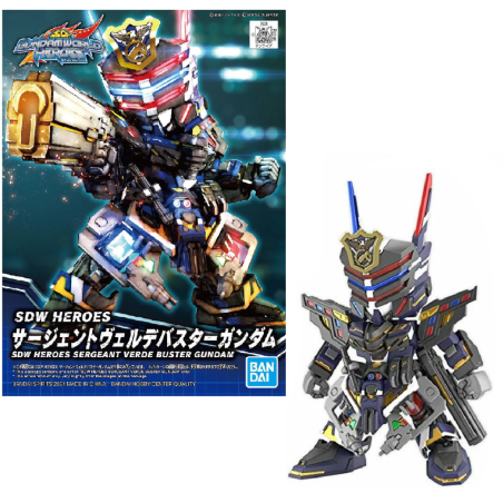 GUNDAM - SDW Heroes Sergeant Verde Buster Gundam - Model Kit
