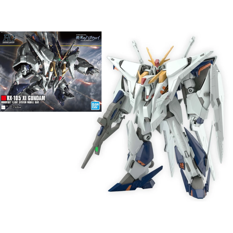GUNDAM - HGUC 1/144 XI Gundam - Model Kit GUNDAM - HGUC 1/144 XI Gundam - Model Kit