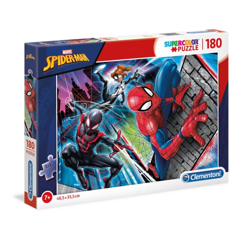 MARVEL - Spider-Man - Supercolor Puzzle 180P 48.5x33.5cm MARVEL - Spider-Man - Supercolor Puzzle 180P 48.5x33.5cm