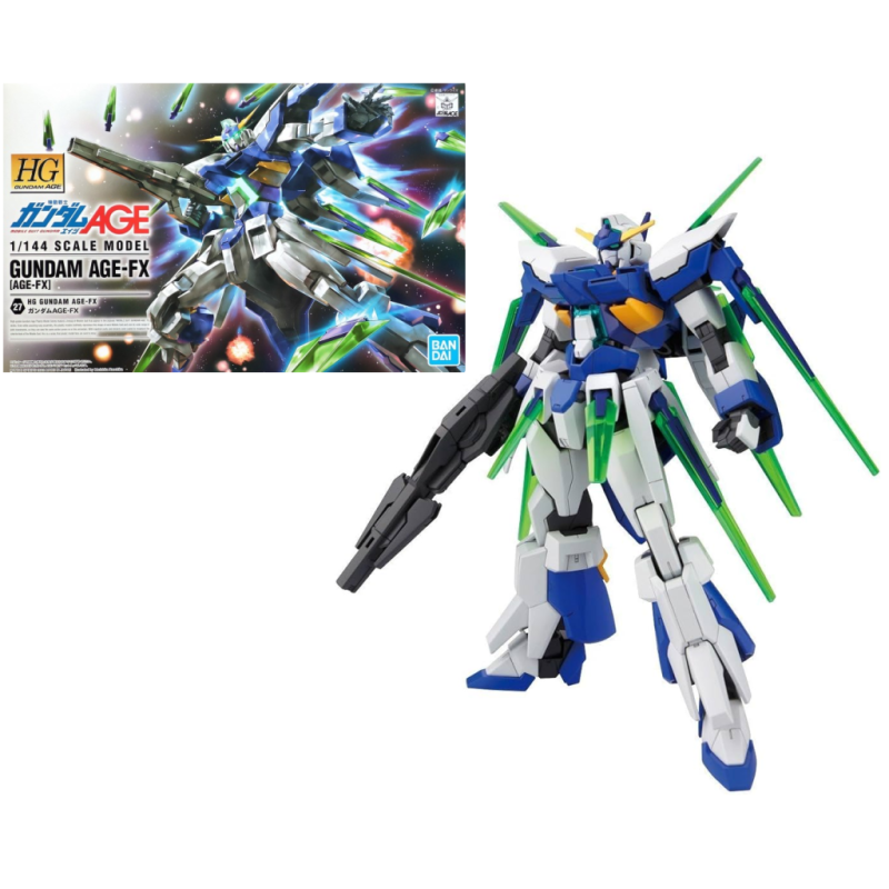 GUNDAM - HG 1/144 Gundam Age-FX (AGE-FX) - Model Kit GUNDAM - HG 1/144 Gundam Age-FX (AGE-FX) - Model Kit