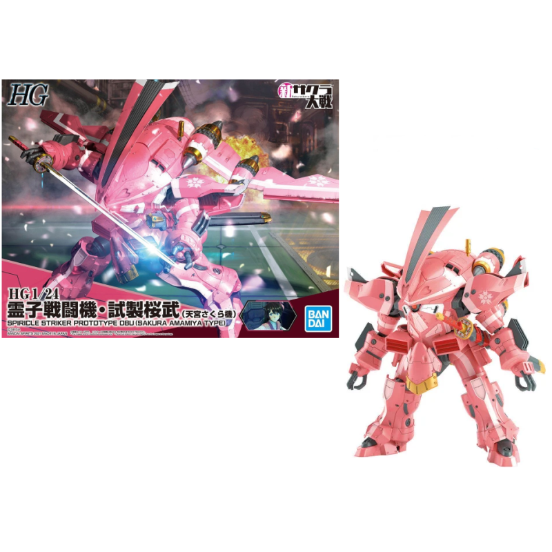 SAKURA WARS - HG 1/24 Spiricle Striker Prototype OBU - Model Kit SAKURA WARS - HG 1/24 Spiricle Striker Prototype OBU - Model Kit