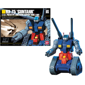 GUNDAM - HGUC 1/144 RX-75 Guntank E.F.S.F. Mobile Suit - Model Kit