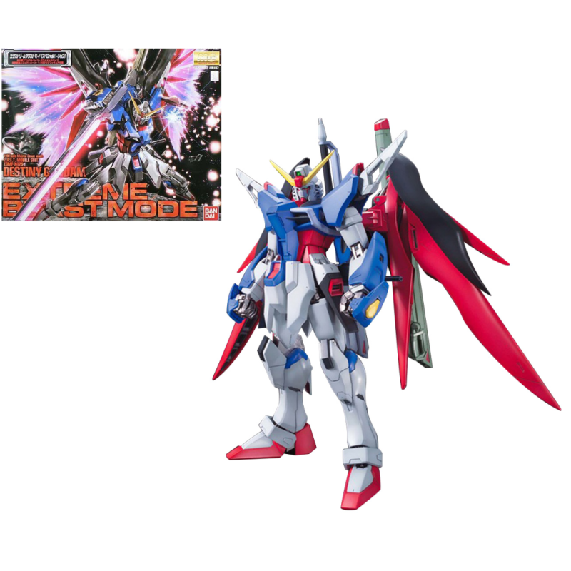 GUNDAM - MG 1/100 Seed Destiny Gundam Extrem Blast Mode - Model Kit GUNDAM - MG 1/100 Seed Destiny Gundam Extrem Blast Mode - Model Kit
