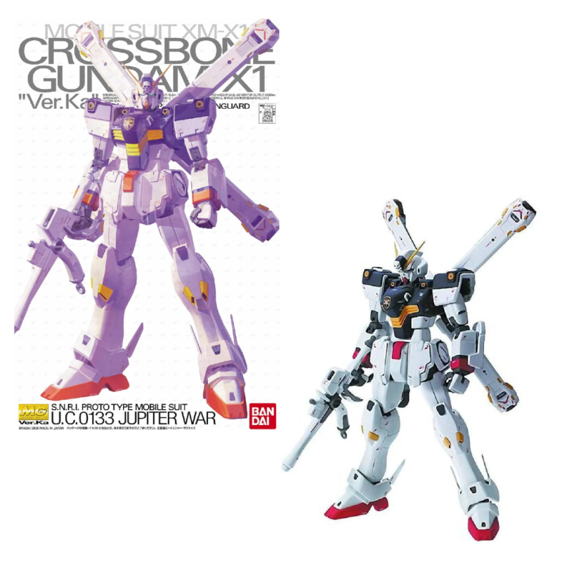 GUNDAM - MG 1/100 XM-X1 Crossbone Gundam X1 "Ver.Ka" - Model Kit GUNDAM - MG 1/100 XM-X1 Crossbone Gundam X1 "Ver.Ka" - Model Kit
