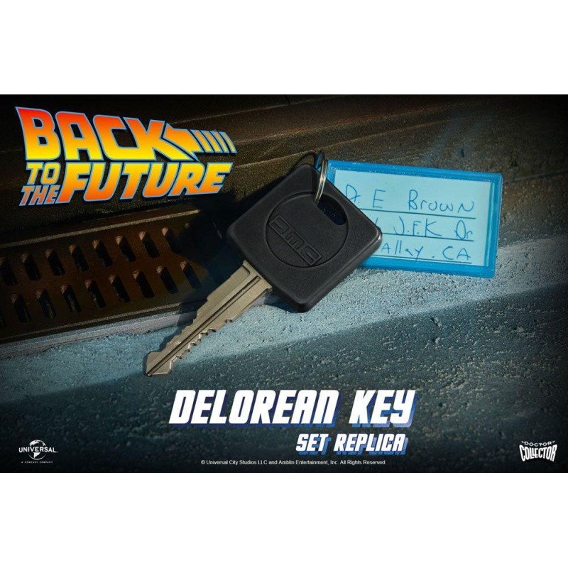 RETOUR VERS LE FUTUR - Réplique 1/1 de la clé de la DeLorean RETOUR VERS LE FUTUR - Réplique 1/1 de la clé de la DeLorean