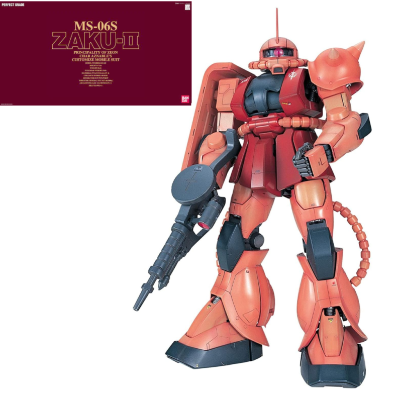 GUNDAM - PG 1/60 MS-06S Zaku-II - Model Kit REPROD GUNDAM - PG 1/60 MS-06S Zaku-II - Model Kit REPROD