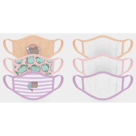 PUSHEEN - Set de 3 masques visage
