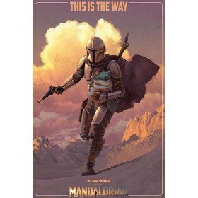 THE MANDALORIAN - On The Run - Poster 61x91cm