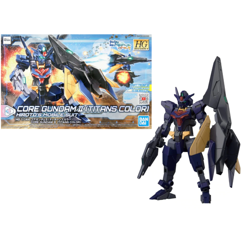 GUNDAM - HGBDR 1/144 Gundam II Core Titans Color - Model Kit GUNDAM - HGBDR 1/144 Gundam II Core Titans Color - Model Kit