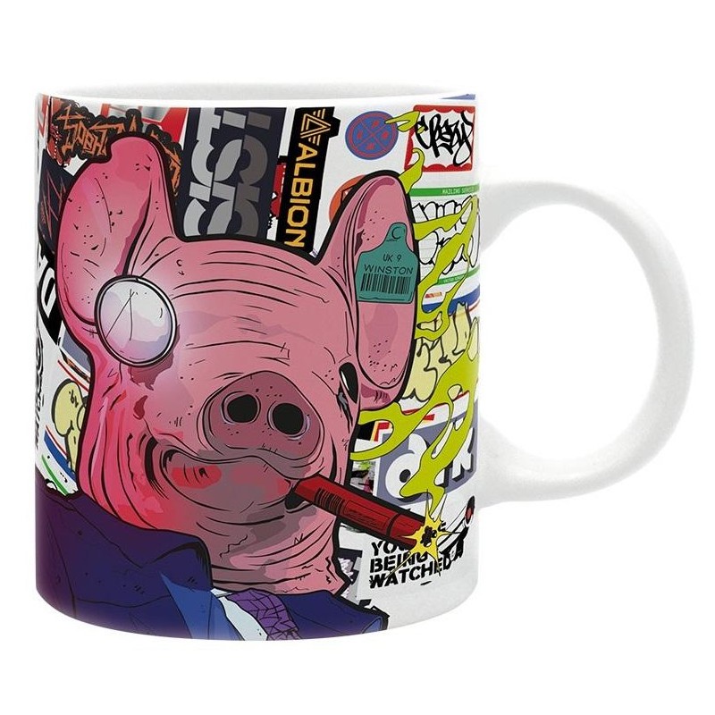 WATCH DOGS 3 - Legion Comics - Mug 320 ml WATCH DOGS 3 - Legion Comics - Mug 320 ml