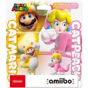 AMIIBO Cat Mario & Cat Peach