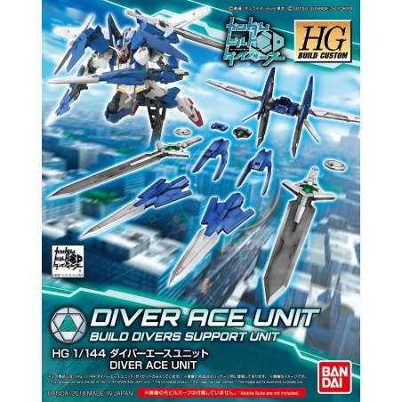 GUNDAM - HGBC 1/144 Diver Ace Unit  - Model Kit