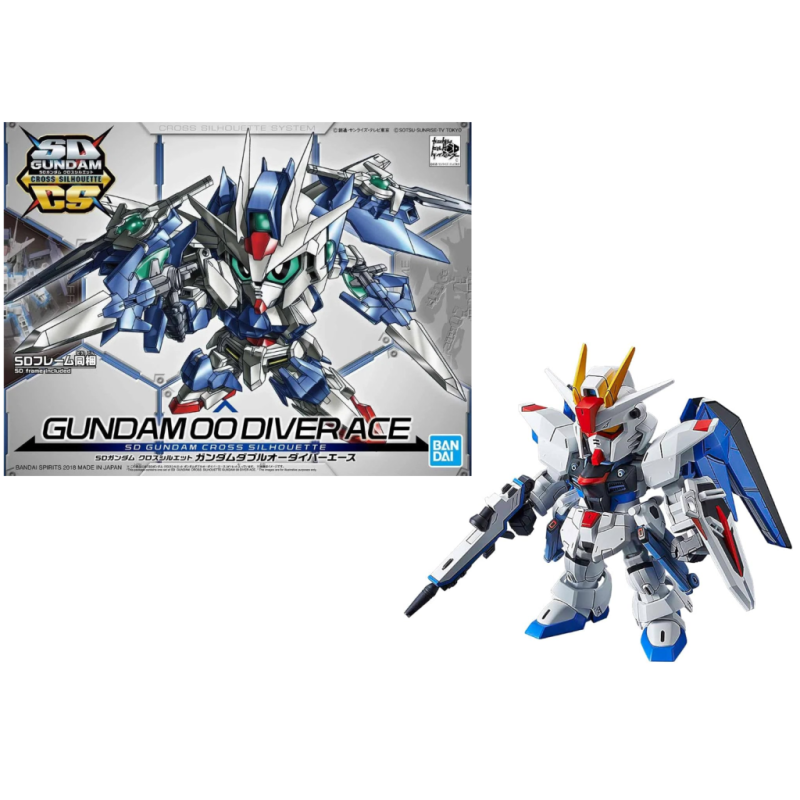 GUNDAM - SD Cross Silhouette Freedom Gundam - Model Kit GUNDAM - SD Cross Silhouette Freedom Gundam - Model Kit