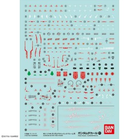 GUNDAM - RG 1/144 Decal 111 Astray Red Frame - Model Kit