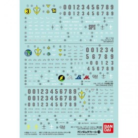 GUNDAM - MG 1/144 Decal 118 GM Sniper & Command - Model Kit