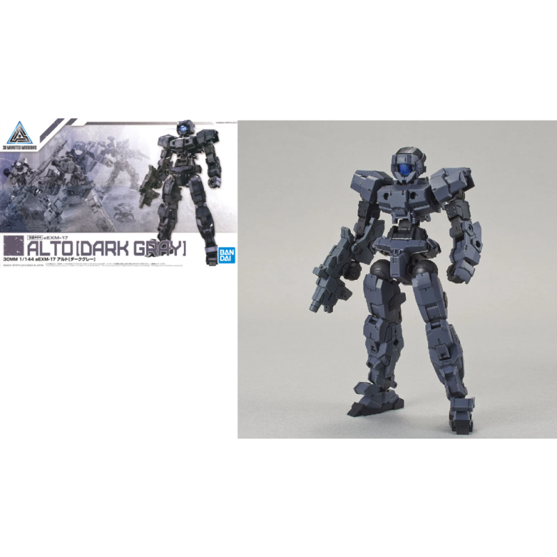 GUNDAM - 30MM eEXM-17 Alto Dark Gray - Model Kit GUNDAM - 30MM eEXM-17 Alto Dark Gray - Model Kit