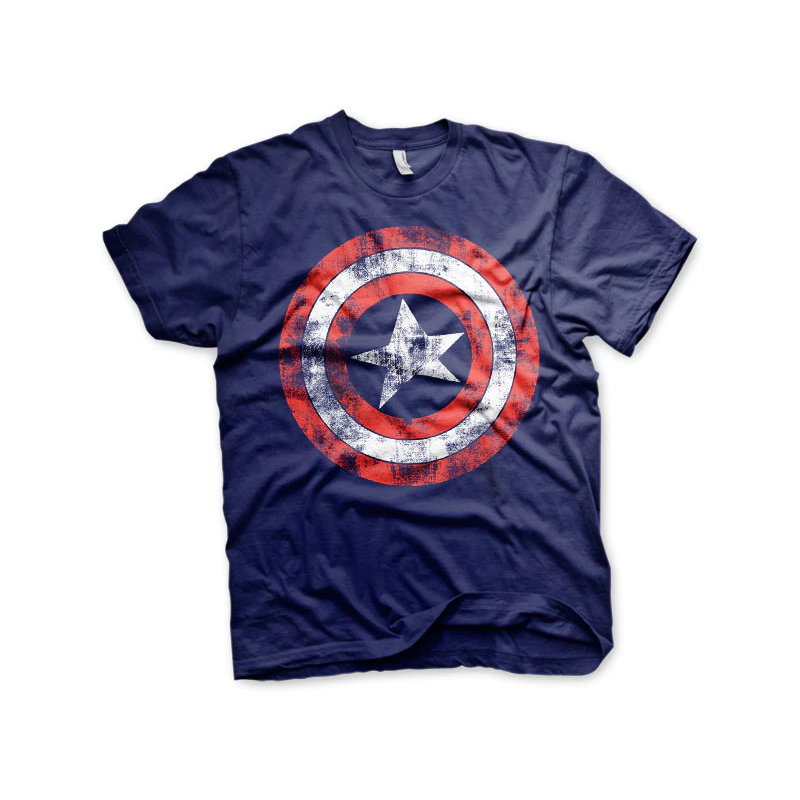 CAPTAIN AMERICA - Shield - T-Shirt (S) CAPTAIN AMERICA - Shield - T-Shirt (S)
