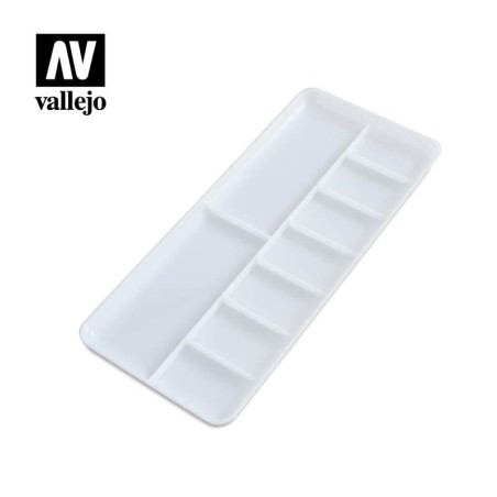 GUNDAM ACC - Palette plastique pour peinture '18x8.5cm'