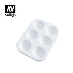 GUNDAM ACC - Palette plastique pour peinture '13x9cm'
