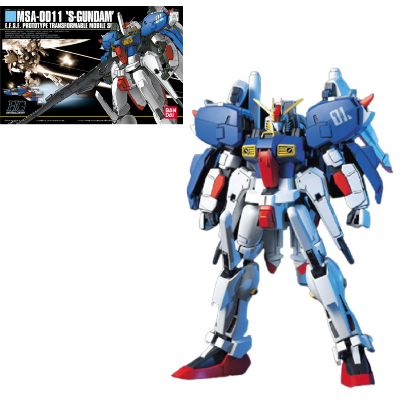 GUNDAM - HGUC 1/144 MSA-0011 'S-Gundam' - Model Kit GUNDAM - HGUC 1/144 MSA-0011 'S-Gundam' - Model Kit