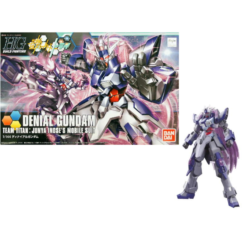 GUNDAM - HGBF 1/144 Denial Gundam Team Titan Junya Inose's - Model Kit GUNDAM - HGBF 1/144 Denial Gundam Team Titan Junya Inose's - Model Kit