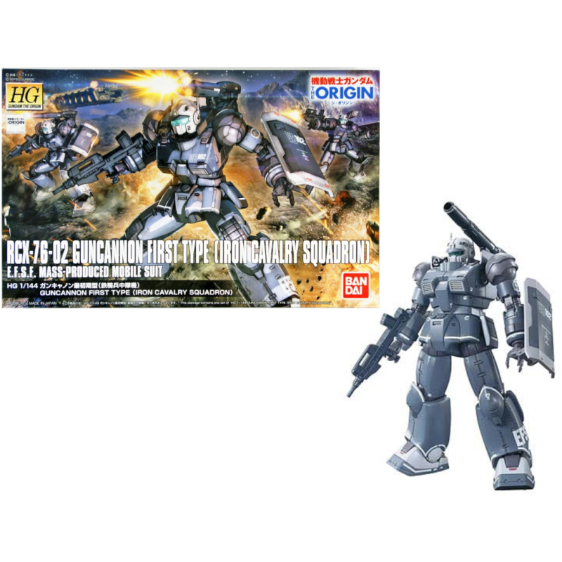GUNDAM - HG 1/144 The Origin RCX-73-02 Guncannon 1st Type - Model Kit GUNDAM - HG 1/144 The Origin RCX-73-02 Guncannon 1st Type - Model Kit