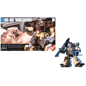 GUNDAM - HGUC 1/144 MS-09F Domtropen (Sand Brown) - Model Kit