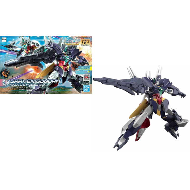 GUNDAM - HGBD:R 1/144 Uraven Gundam Hiroto's Mobile Suit - Model Kit GUNDAM - HGBD:R 1/144 Uraven Gundam Hiroto's Mobile Suit - Model Kit