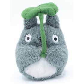 STUDIO GHIBLI - Totoro & sa feuille - Peluche 13cm