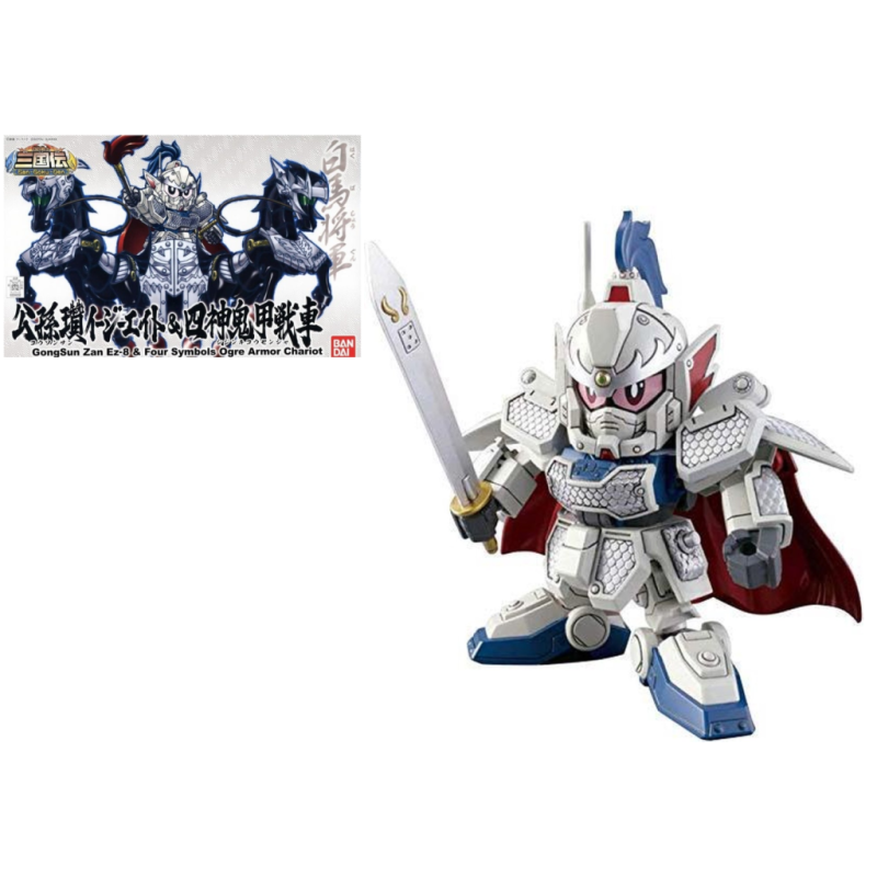 GUNDAM - BB Sneshi Sangokuden Zan EZ-8 & 4 Ogre Amror - Model Kit GUNDAM - BB Sneshi Sangokuden Zan EZ-8 & 4 Ogre Amror - Model Kit