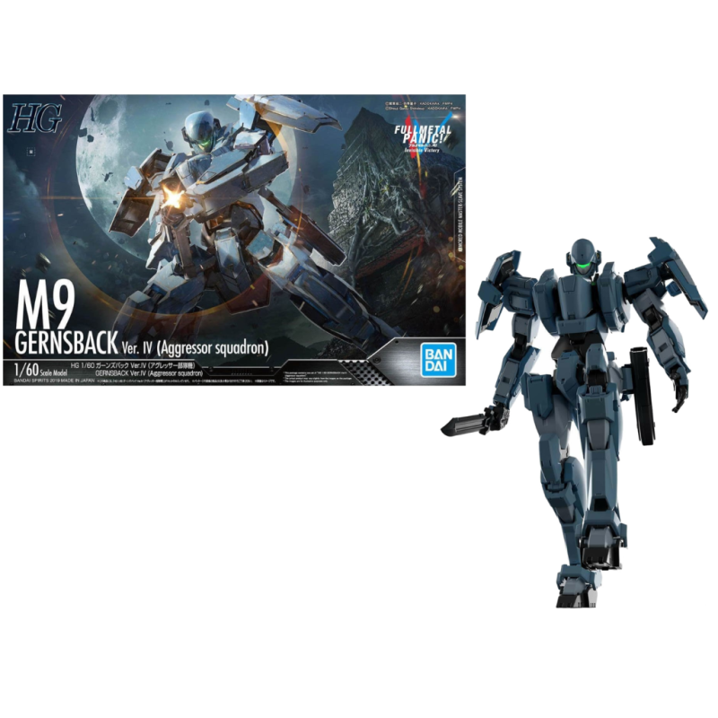 FULL METAL PANIC - HG 1/60 Gernsback Aggressor Squadron M9 - Model Kit FULL METAL PANIC - HG 1/60 Gernsback Aggressor Squadron M9 - Model Kit